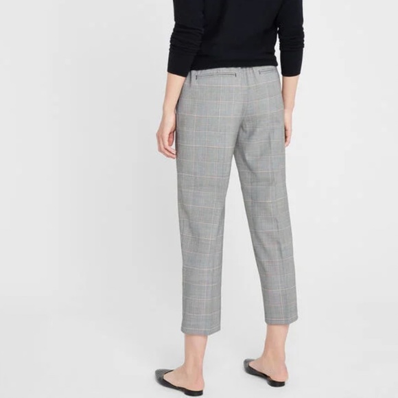 Club Monaco Plaid Tailored Jogger, SZ. 00 - Picture 4 of 6